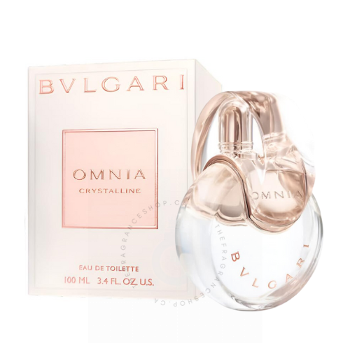BVLGARI Omnia セット 香水・ポーチ Bvlgari Omnia Crystalline EDT For Her 100 ml / 3.4 Fl. oz. - Omnia